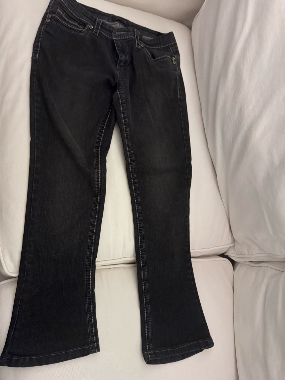 Seven7 Charcoal Bootcut Jeans